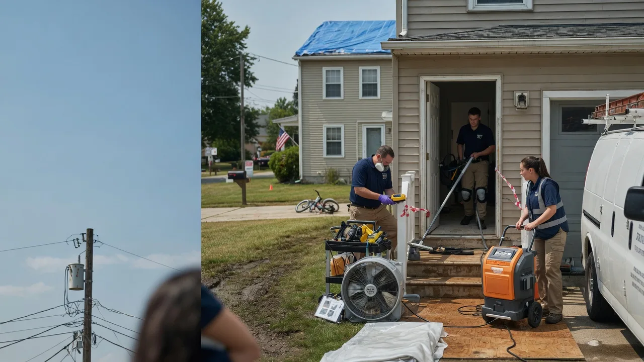 Water Damage Repair in Horner, WV near me